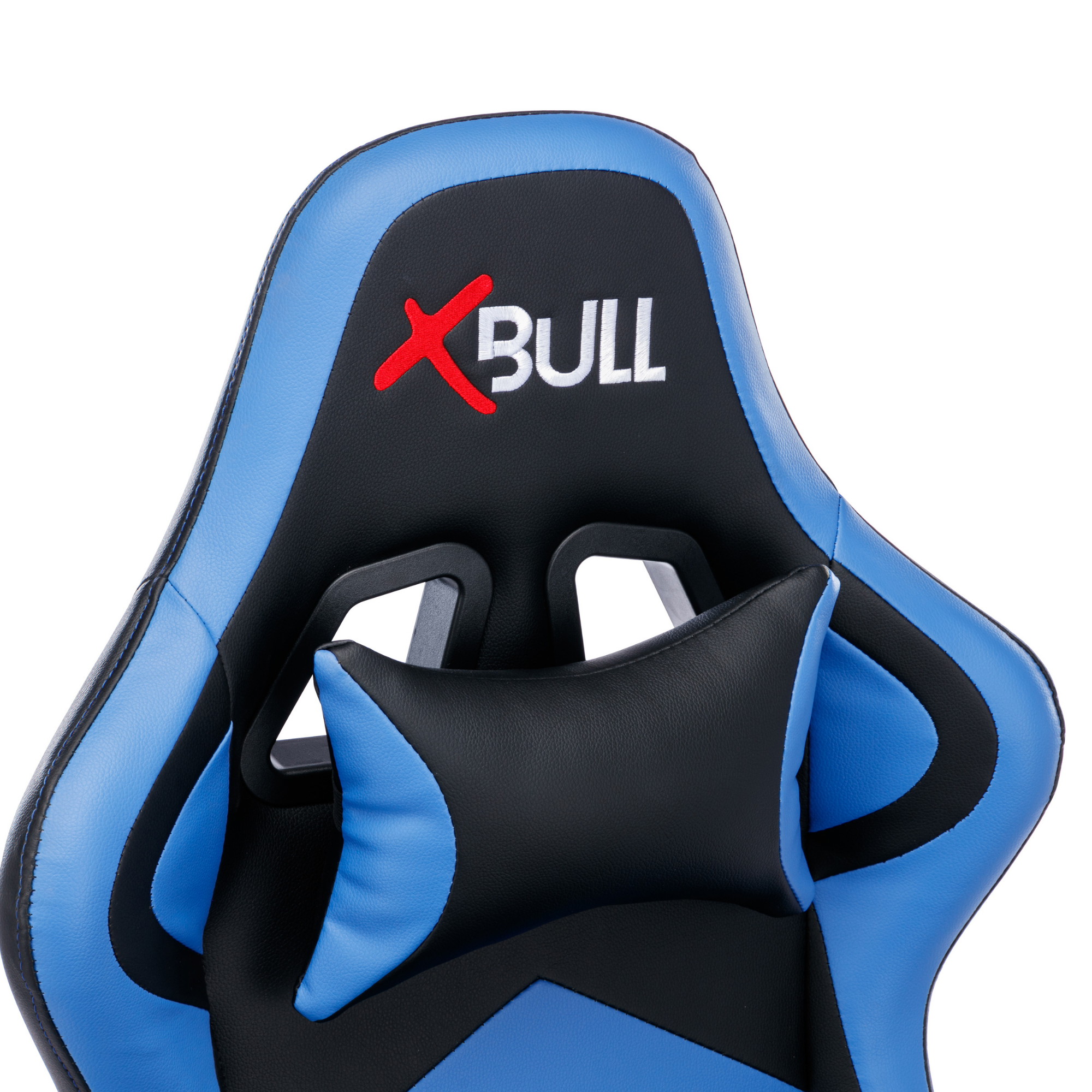 Sedia Gaming con Poggiapiedi X-BULL Ergonomica, Reclinabile, Nera