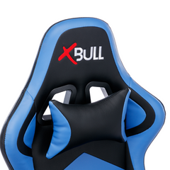 X-Bull Sedia Gaming XL con Poggiapiedi Ergonomica da Ufficio Computer Reclinabile con Supporto Lombare